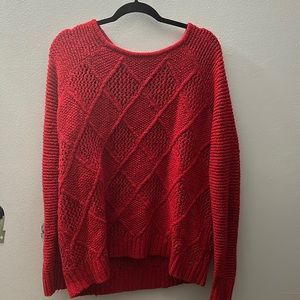 American Eagle Red Sweater
